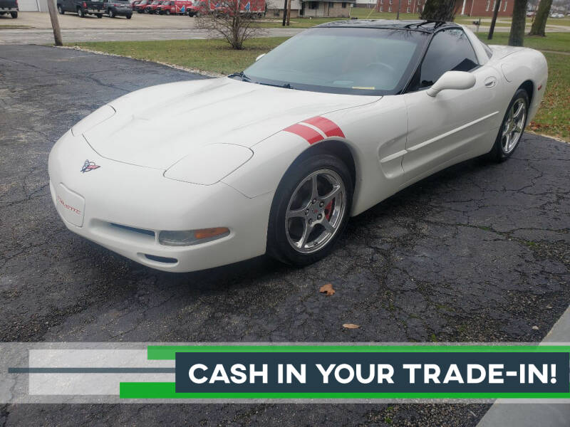 2002 Chevrolet Corvette for sale at ALLSTATE AUTO BROKERS in Greenfield IN