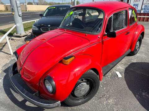 1973 Volkswagen Super Beetle for sale at AutoWorks Auto Sales in Corpus Christi TX