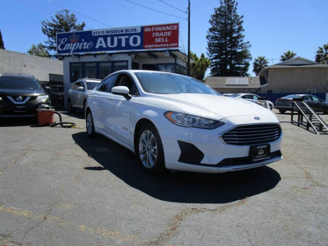 2019 Ford Fusion Hybrid for sale at Empire Auto Of Hayward in Hayward, CA