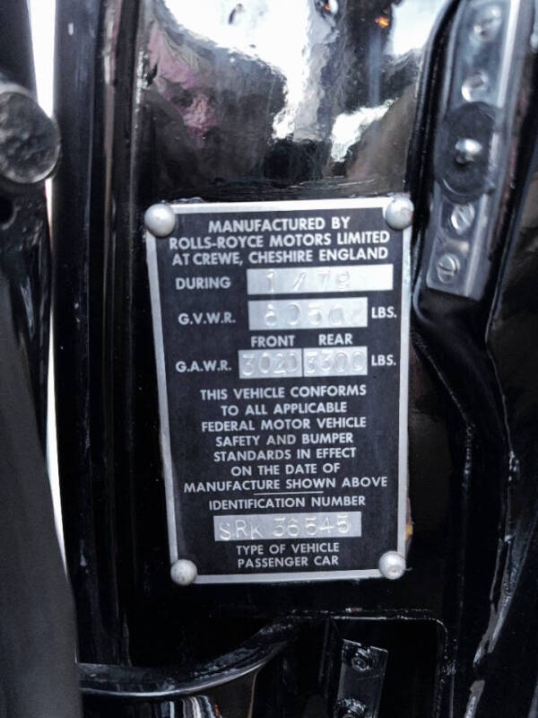 1979 Rolls-Royce Silver Shadow