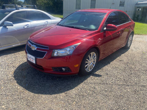 2012 Chevrolet Cruze for sale at Baileys Truck and Auto Sales in Effingham SC
