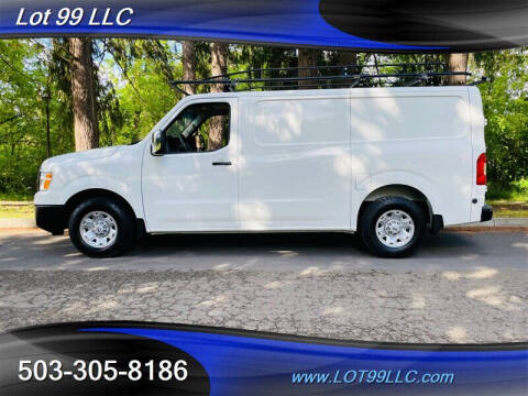 2021 Nissan NV for sale at LOT 99 LLC in Milwaukie OR