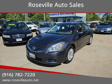 2010 Nissan Altima for sale at Roseville Auto Sales in Roseville CA