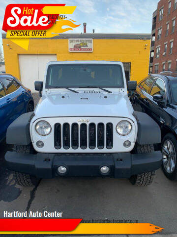 2015 Jeep Wrangler Unlimited for sale at Hartford Auto Center in Hartford CT