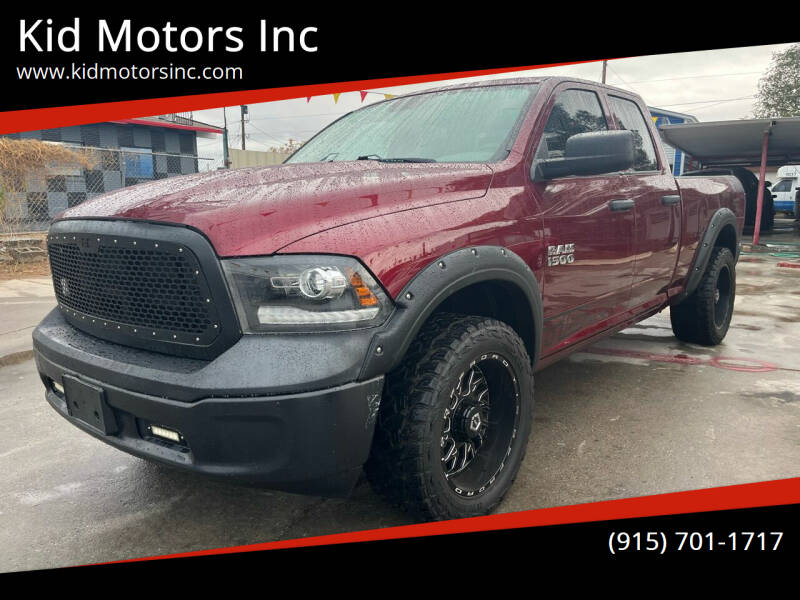 2018 RAM 1500 for sale at Kid Motors Inc in El Paso TX