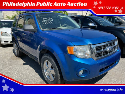 2011 Ford Escape for sale at Philadelphia Public Auto Auction in Philadelphia PA