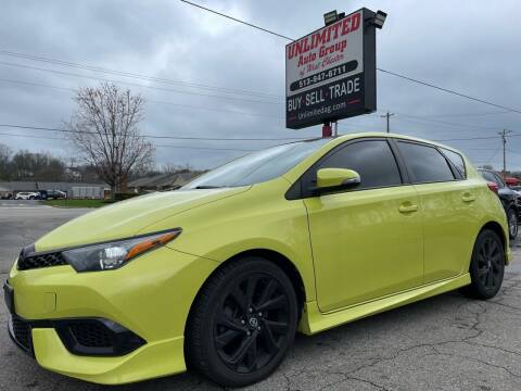 2016 Scion iM for sale at Unlimited Auto Group in West Chester OH