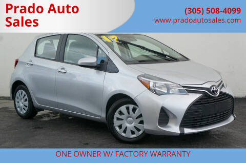 2017 Toyota Yaris for sale at Prado Auto Sales in Miami FL