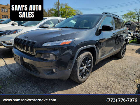 2014 Jeep Cherokee for sale at SAM'S AUTO SALES in Chicago IL