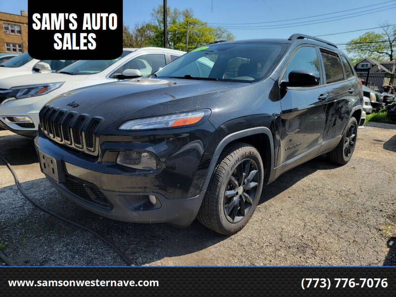 2014 Jeep Cherokee for sale at SAM'S AUTO SALES in Chicago IL