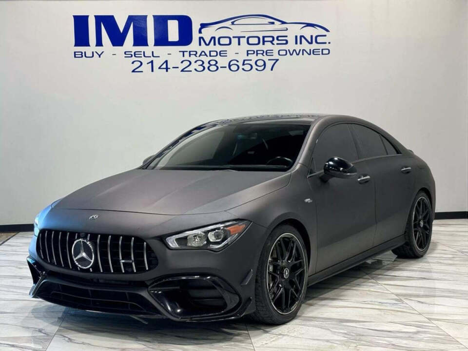 2020 Mercedes-Benz CLA for sale at IMD MOTORS, INC in Dallas, TX