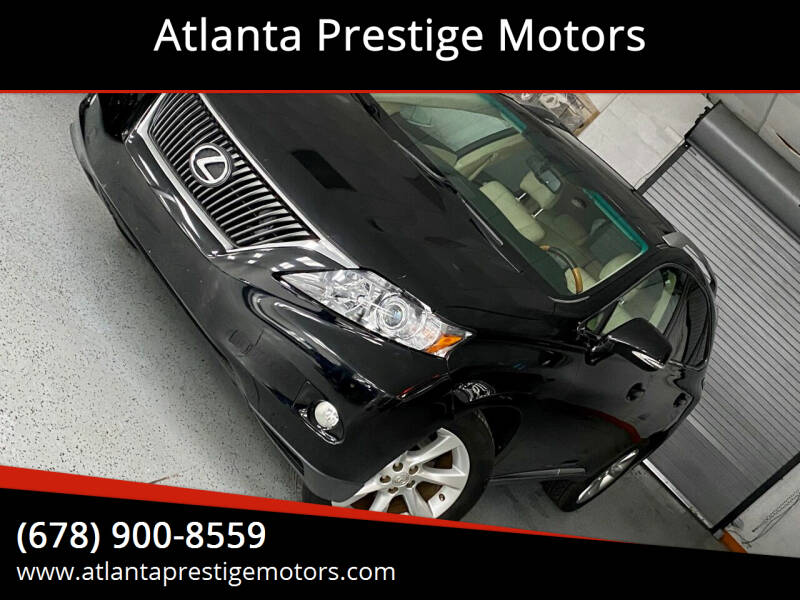 2010 Lexus RX 350 for sale at Atlanta Prestige Motors in Decatur GA