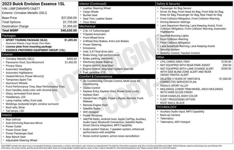 2023 Buick Envision Essence