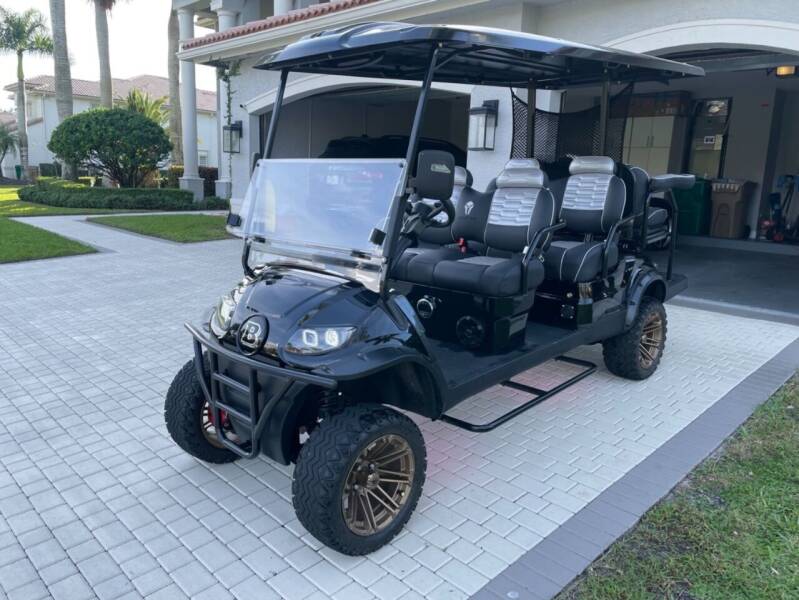 2021 CLUB CAR SPARTAN EV 6 PERSON GOLF CART for sale at AUTO IMPORTS MIAMI in Fort Lauderdale FL