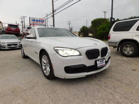 2015 BMW 7 Series for sale at AMD AUTO in San Antonio TX