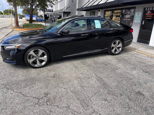 2018 Honda Accord for sale at M & J UNITED AUTO SALES in LAUDERDALE LAKES, FL