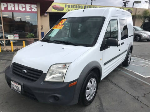 2013 Ford Transit Connect for sale at Sanmiguel Motors in South Gate CA