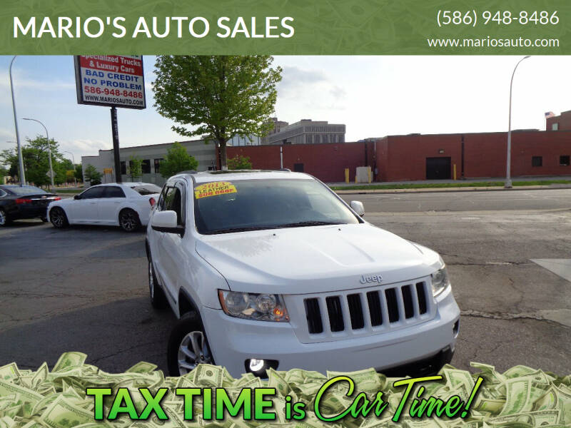 2013 Jeep Grand Cherokee for sale at MARIO'S AUTO SALES in Mount Clemens MI