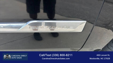 2015 Cadillac Escalade ESV Platinum