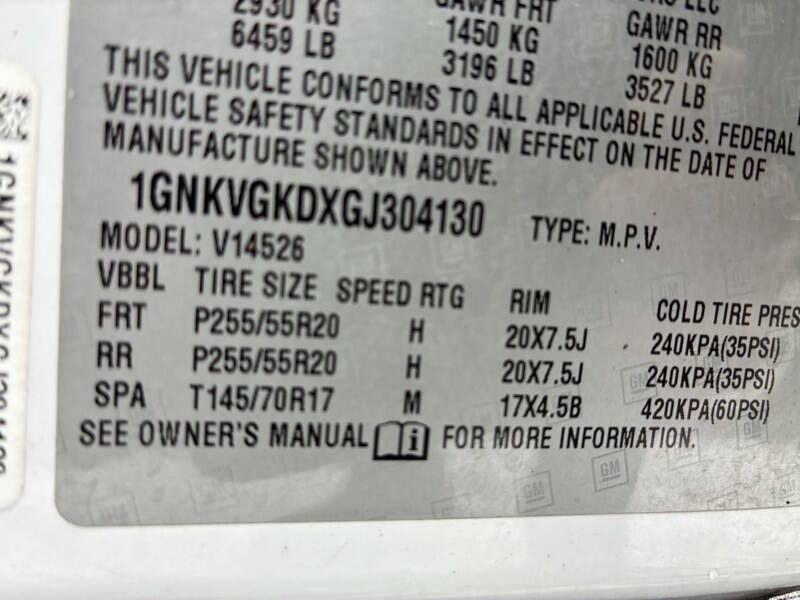 2016 Chevrolet Traverse LT