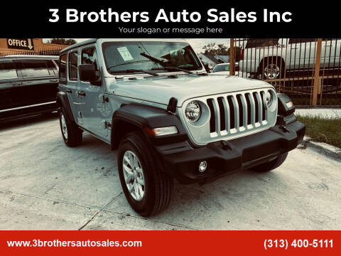 2023 Jeep Wrangler for sale at 3 Brothers Auto Sales Inc in Detroit MI