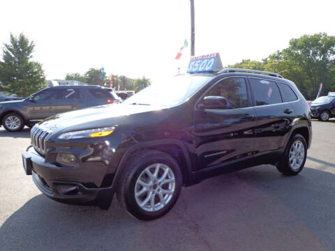 2018 Jeep Cherokee for sale at North American Credit Inc. in Waukegan IL