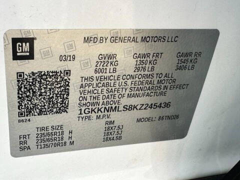2019 GMC Acadia SLT-1