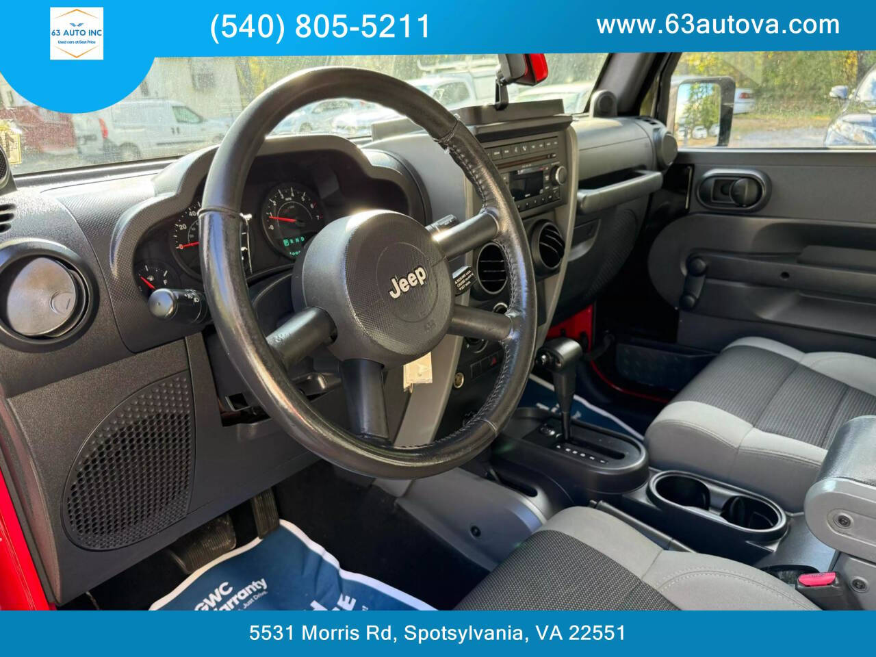 2007 Jeep Wrangler Unlimited for sale at 63 Auto Inc in Spotsylvania, VA