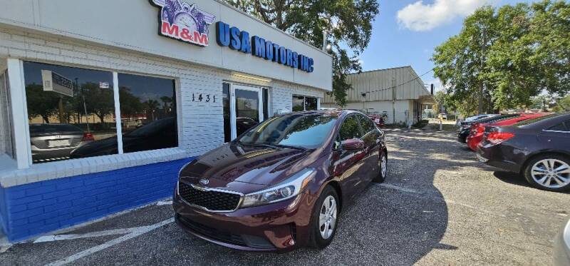 2018 Kia Forte for sale at M & M USA Motors INC in Kissimmee FL