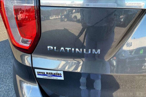2018 Ford Explorer Platinum