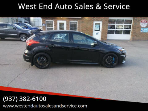 2016 Ford Focus for sale at West End Auto Sales & Service in Wilmington OH