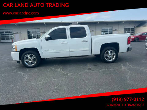 2012 Chevrolet Silverado 1500 for sale at CAR LAND  AUTO TRADING in Raleigh NC