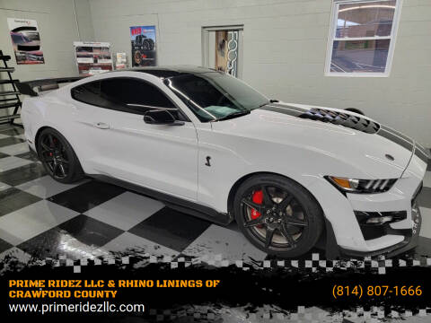 2021 Ford Mustang for sale at PRIME RIDEZ LLC & RHINO LININGS OF CRAWFORD COUNTY in Meadville PA