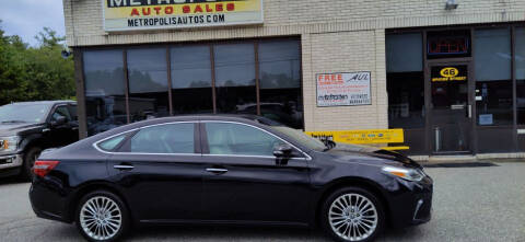 2017 Toyota Avalon for sale at Metropolis Auto Sales in Pelham NH