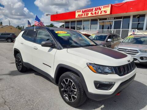 2020 Jeep Compass for sale at Modern Auto Sales in Hollywood FL