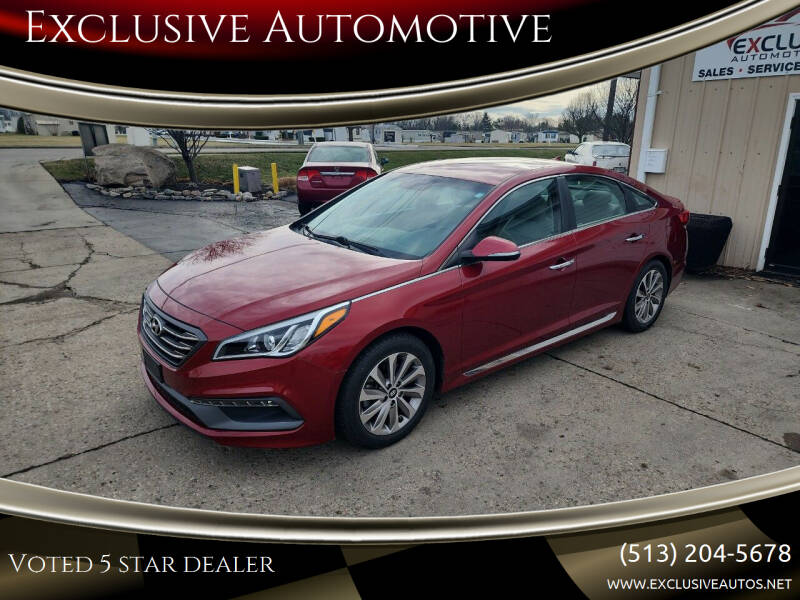 2015 Hyundai Sonata for sale at Exclusive Automotive in West Chester OH