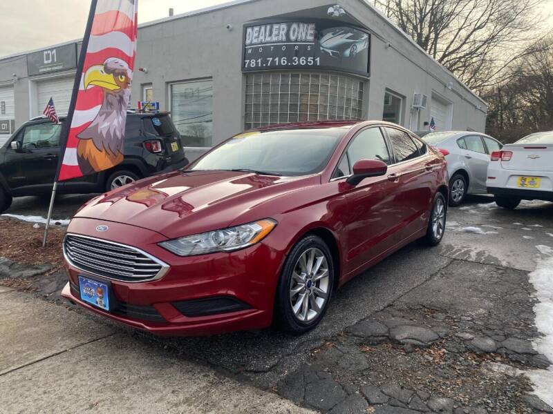 2017 Ford Fusion for sale at Dealer One Motors Winchester in Winchester MA