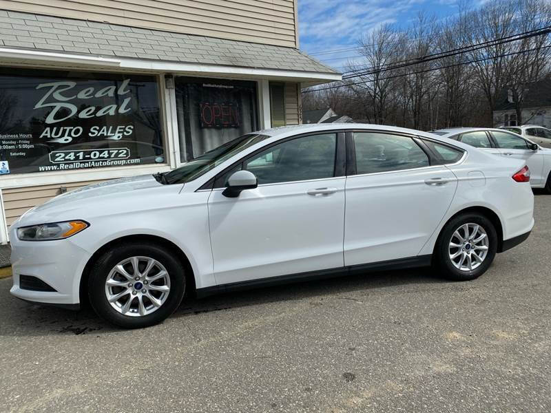 2015 Ford Fusion for sale at Real Deal Auto Sales in Auburn ME