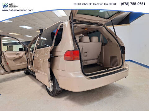 2001 Honda Odyssey EX