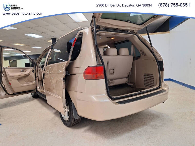 2001 Honda Odyssey EX