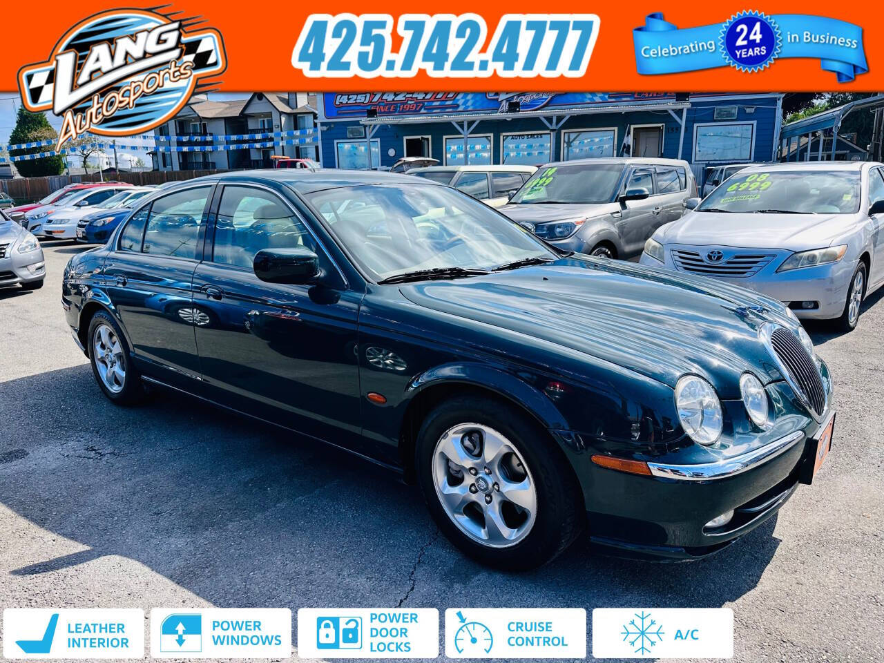 2001 Jaguar S-Type for sale at Lang Autosports in Lynnwood, WA