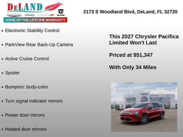 2027 Chrysler Pacifica Limited
