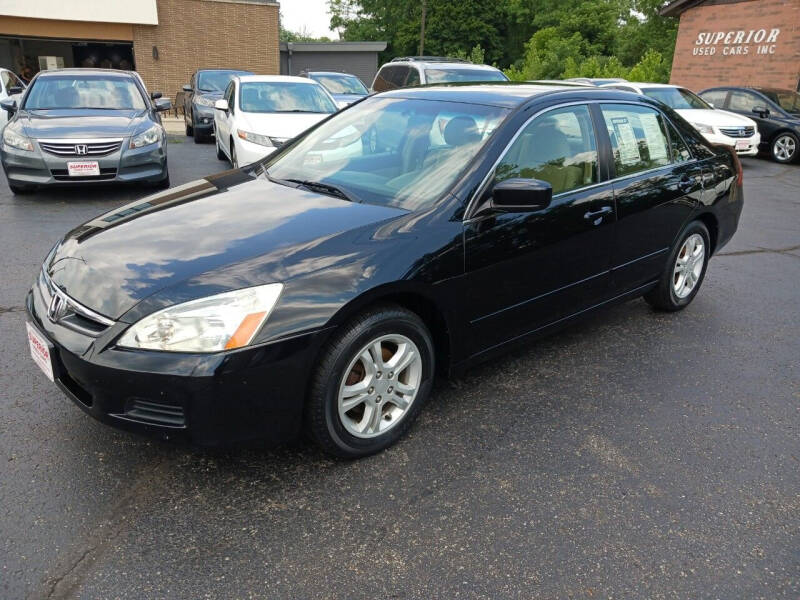 2007 Honda Accord for sale at Superior Used Cars Inc in Cuyahoga Falls OH