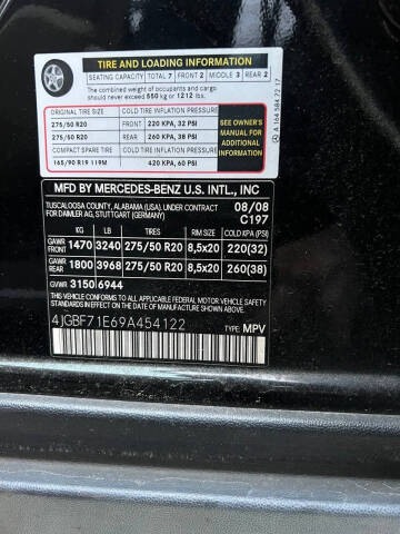 2009 Mercedes-Benz GL-Class GL 450 4MATIC