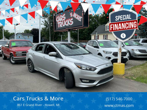 2016 Ford Focus for sale at Cars Trucks & More in Howell MI
