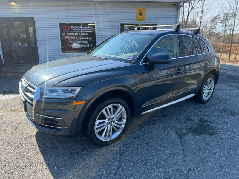 Used 2019 Audi Q5 Premium Plus with VIN WA1BNAFY0K2104924 for sale in Bath, ME