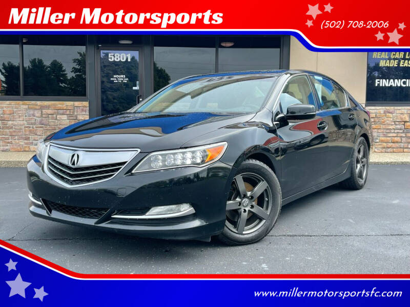 2014 Acura RLX for sale at Miller Motorsports in Louisville KY