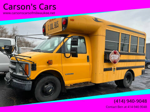 2001 Chevrolet Express for sale at Carson's Cars in Milwaukee WI