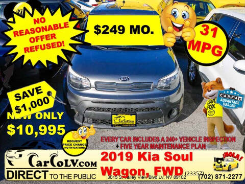 2019 Kia Soul for sale at The Car Company - 249 monthly payments in Las Vegas NV