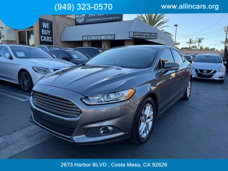 2013 Ford Fusion SE